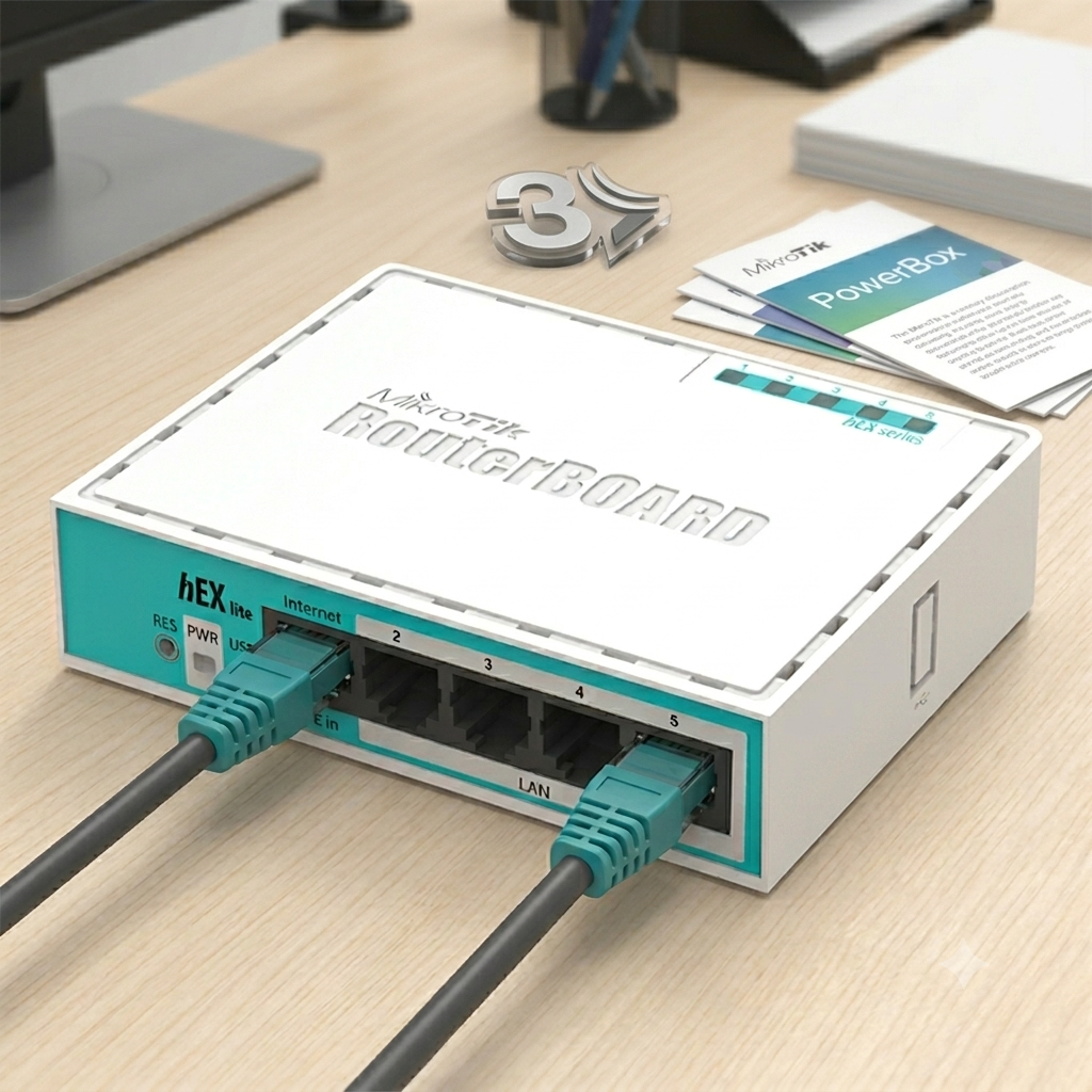 RB hEX E50UG Gigabit Router with Firewall, QoS and VPN by Layer 3 Internet